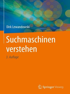 cover image of Suchmaschinen verstehen